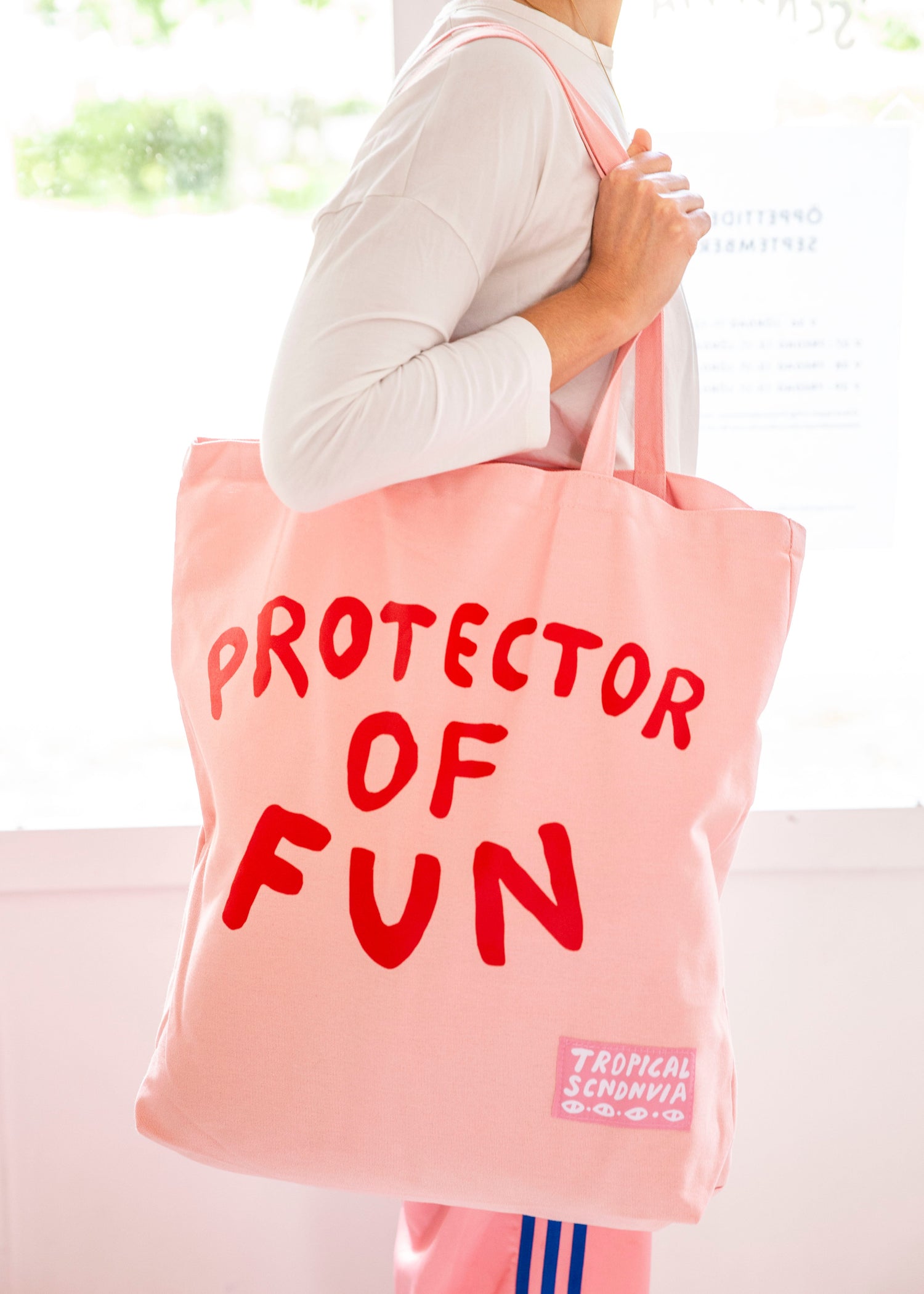 Protector of fun- big bag - Frau Gold