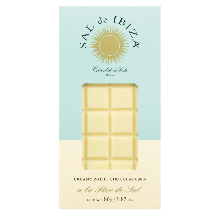 Weiße Schokolade mit Fleur de Sel, Bio
