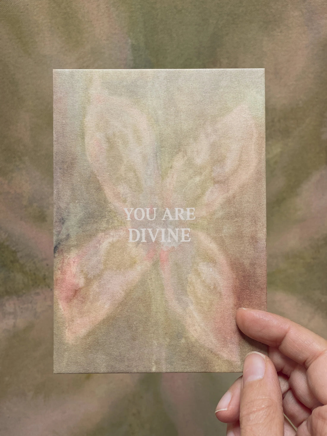 You are divine – Postkarte