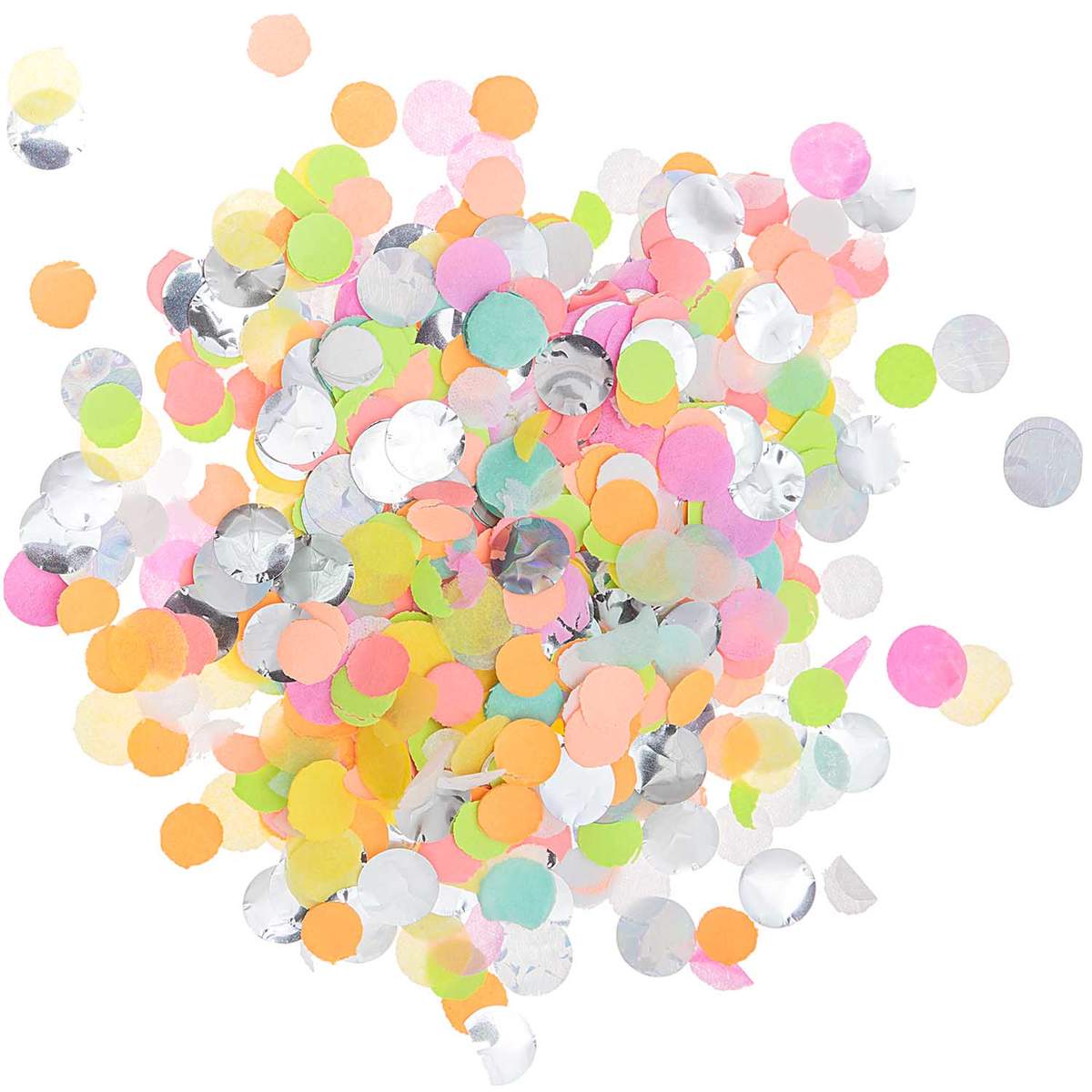 Bougies d’anniversaire « Confettis » - une phrase de huit pièces
