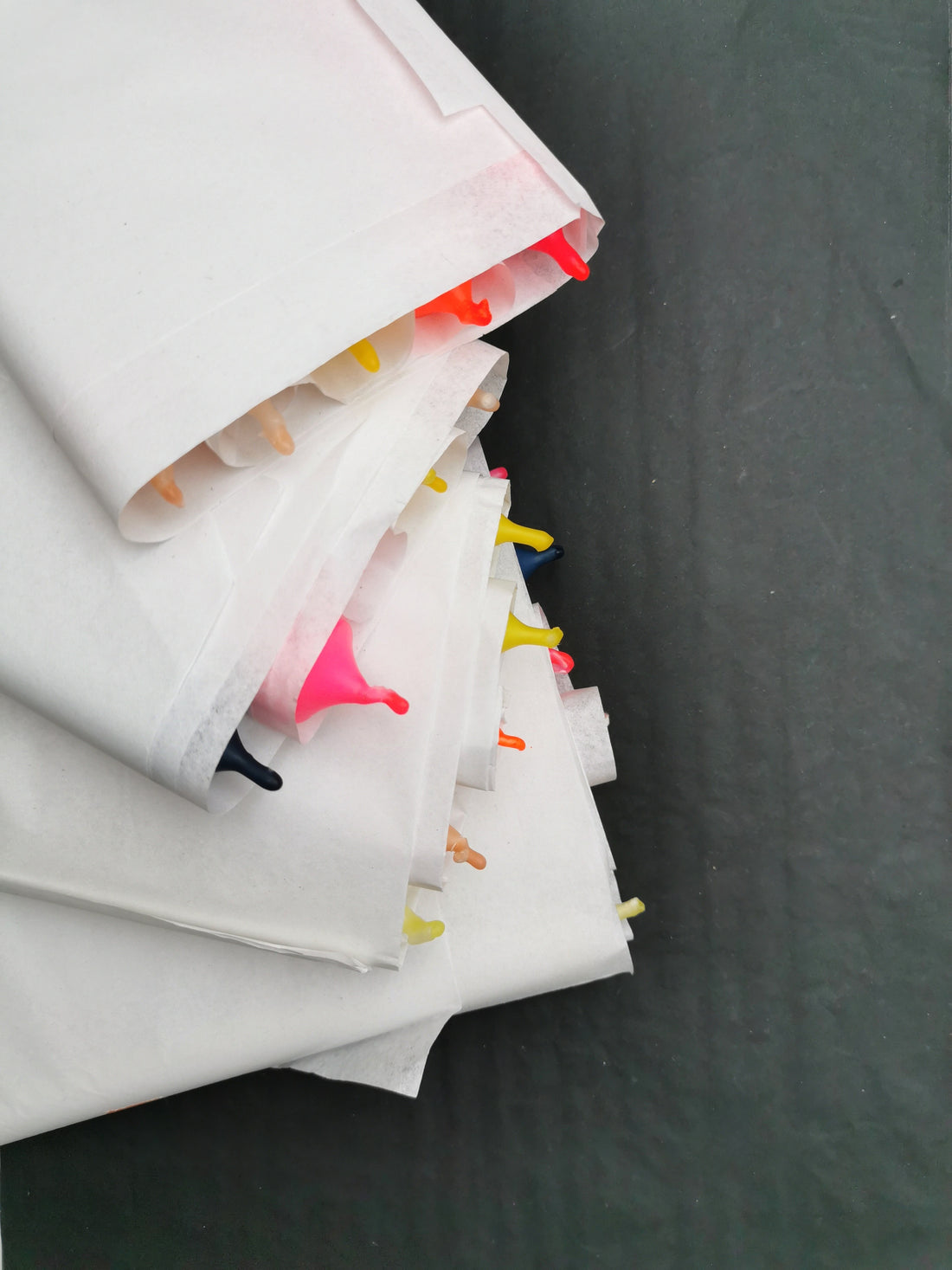 Der grosse Satz - 10 oder 20 klassische Tafelkerzen - Frau Gold