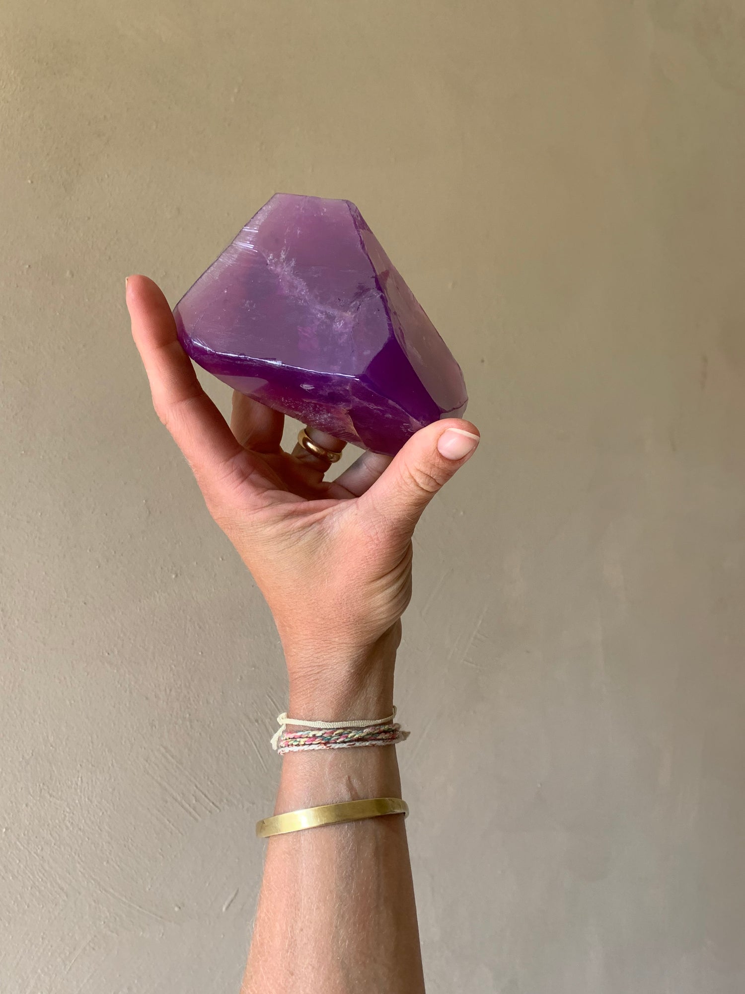 Edelsteinseife Amethyst