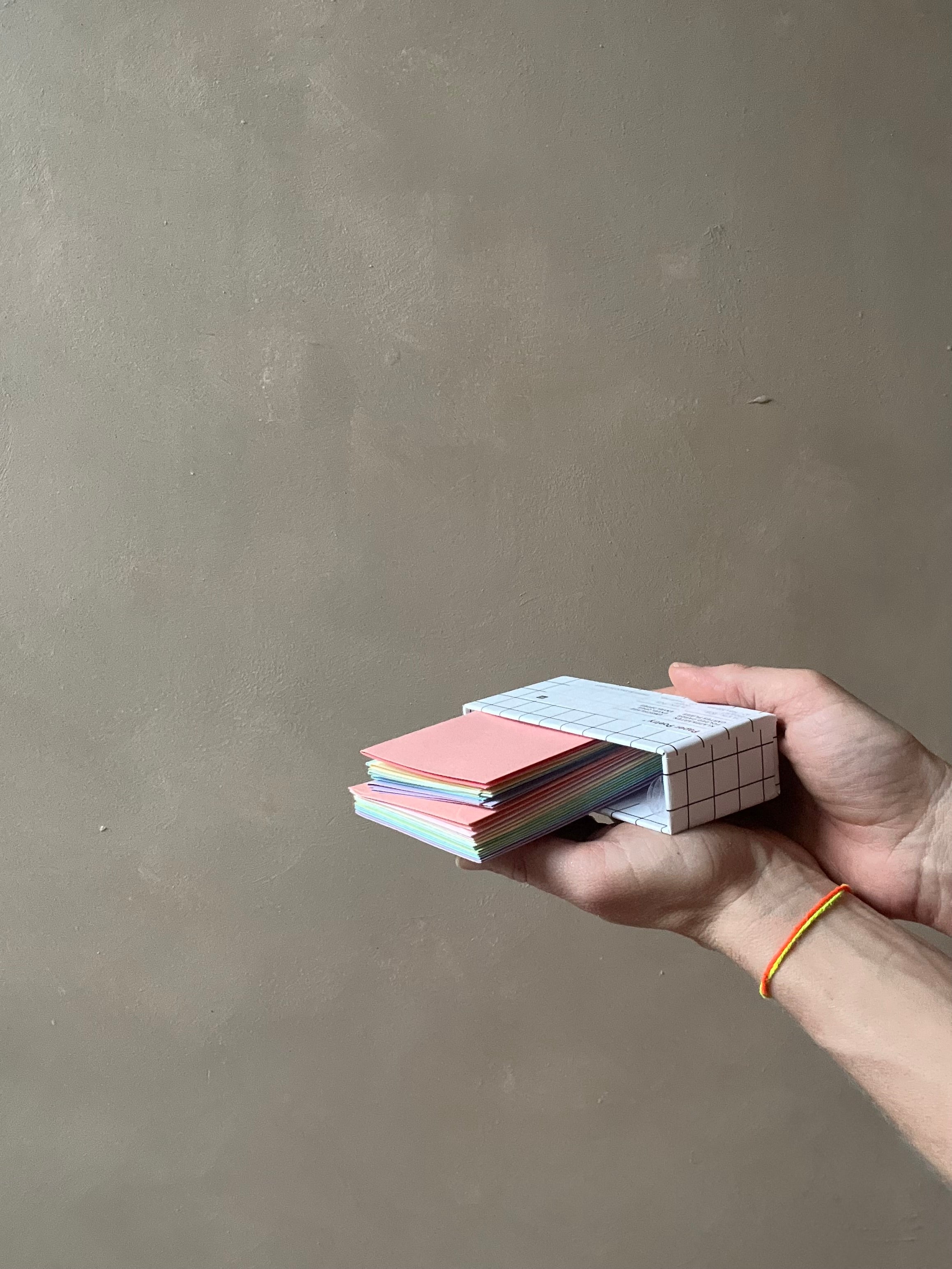 Kartenbundle, Mini Pastell mit Umschlag