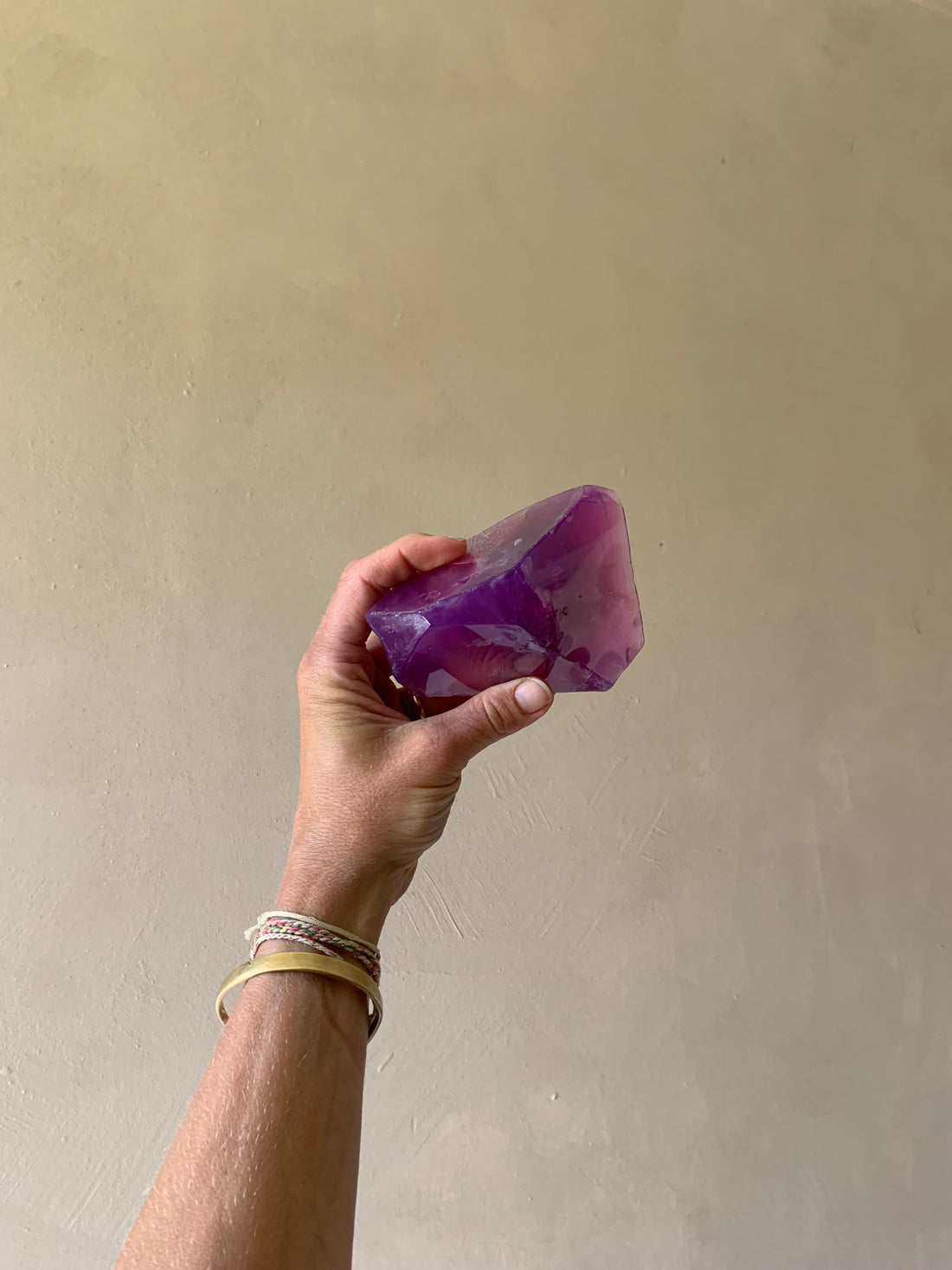 Edelsteinseife Amethyst