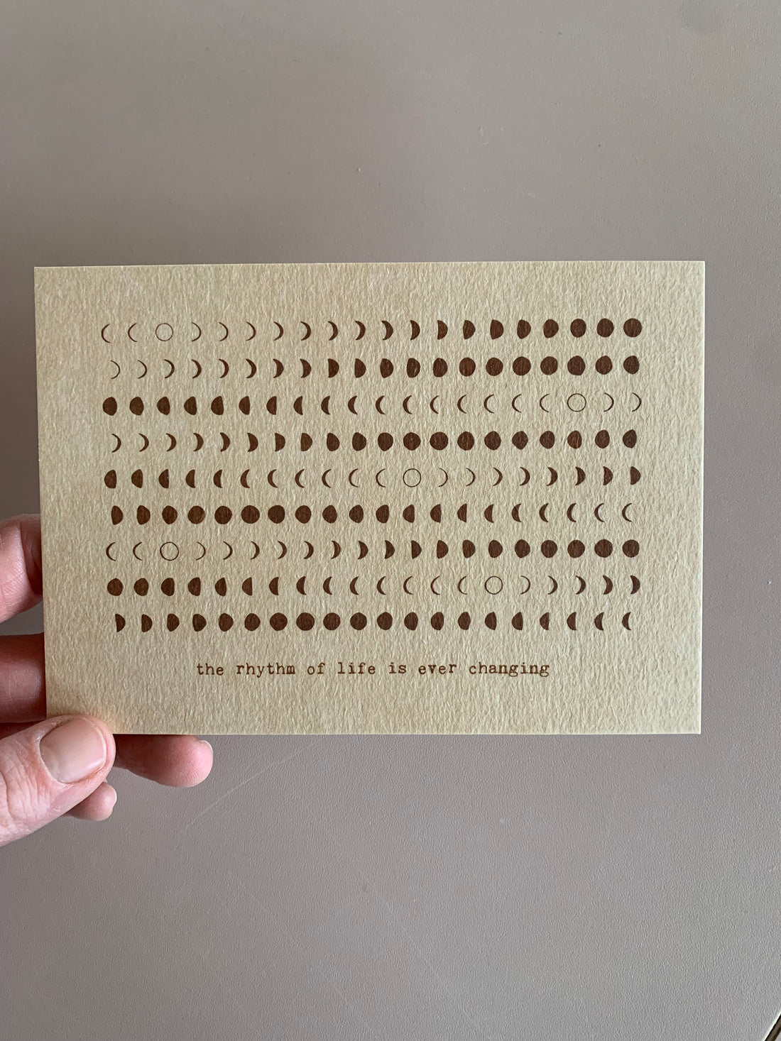 The rhythm of life is ever changing - Frau Gold