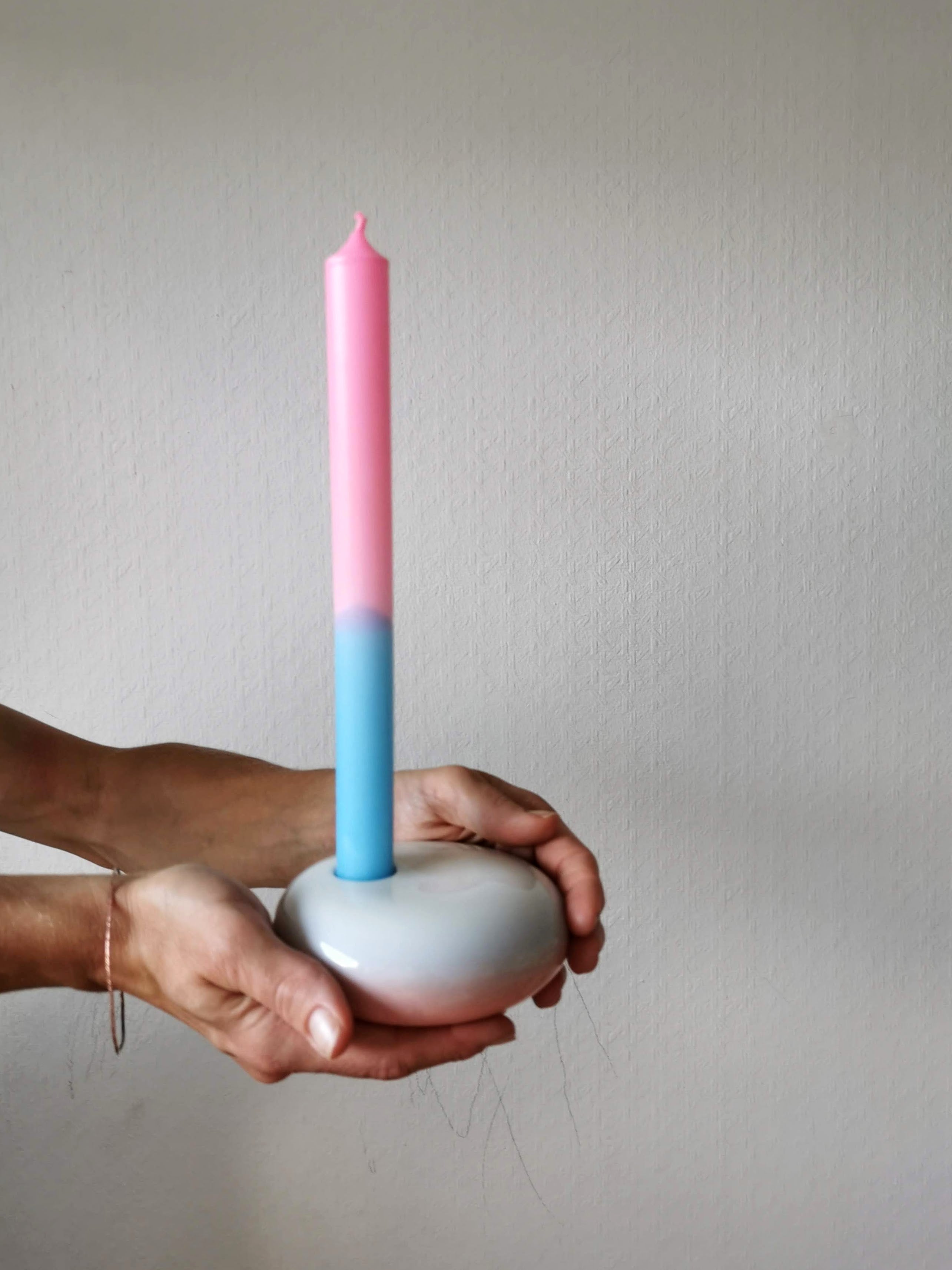 Nebensonne, der Kerzenhalter – Pink-Blue